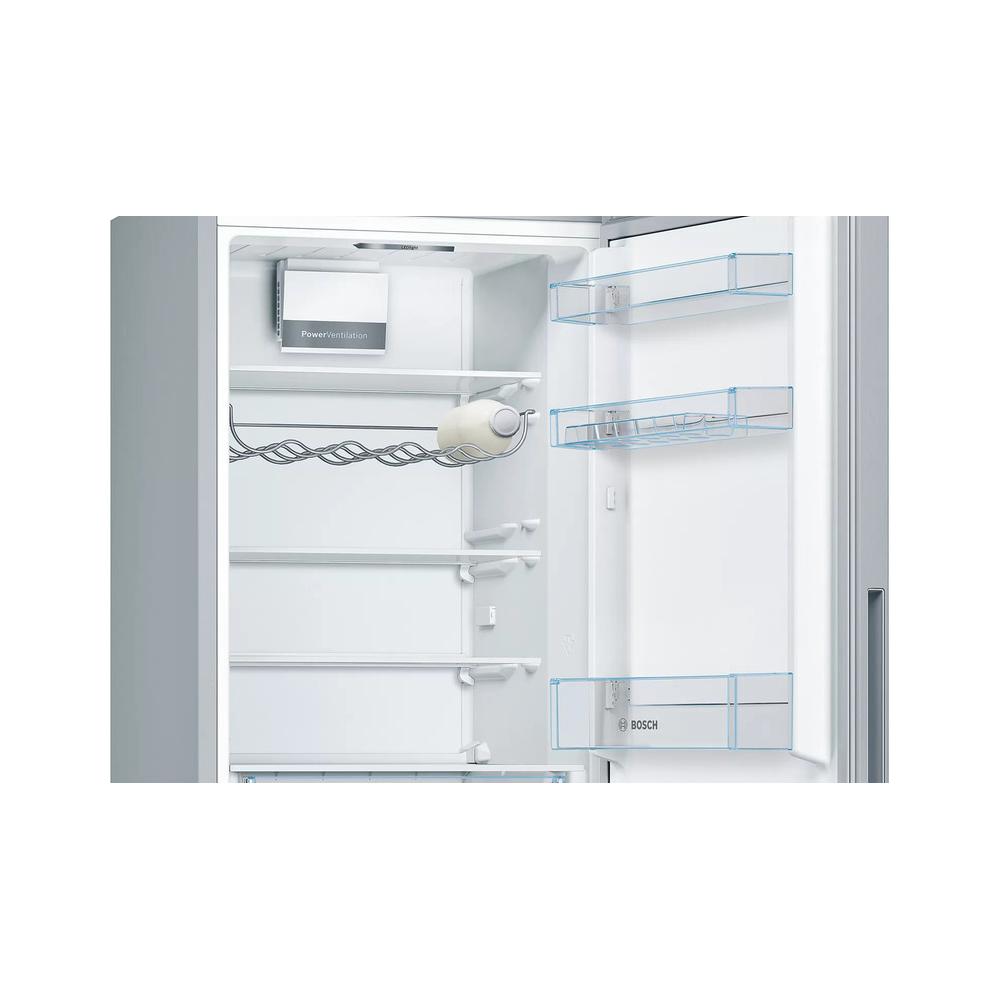 Bosch KGV36VLEAS Ψυγειοκαταψύκτης 308lt Υ186xΠ60xΒ65εκ. Inox