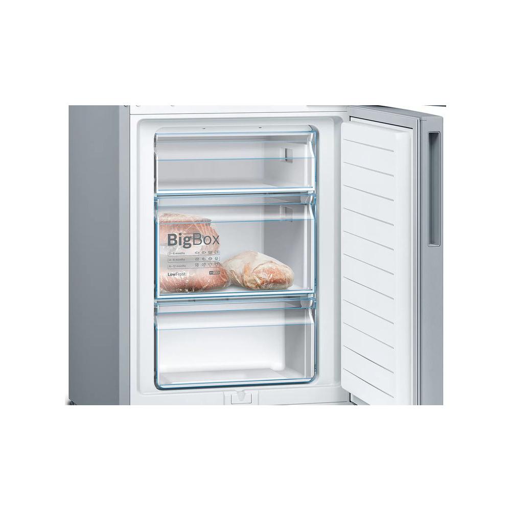 Bosch KGV36VLEAS Ψυγειοκαταψύκτης 308lt Υ186xΠ60xΒ65εκ. Inox