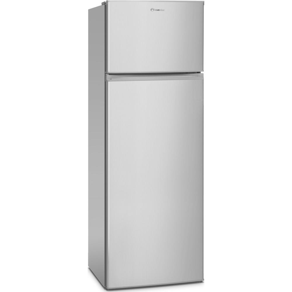Inventor DP1590S Ψυγείο Δίπορτο 235lt Υ159xΠ55xΒ55εκ. Inox