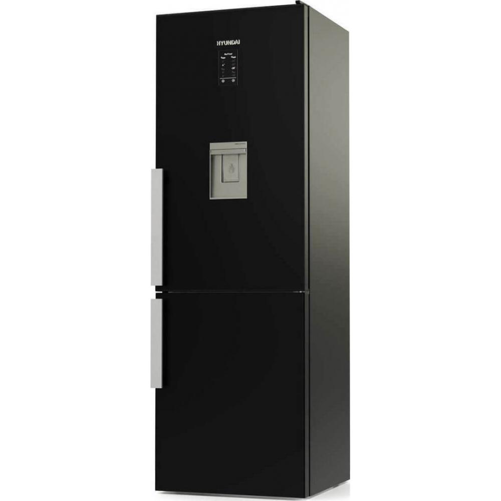 Hyundai HRC20-3793B-DGW/NF Ψυγειοκαταψύκτης 295lt Total NoFrost Υ186xΠ59.5xΒ60εκ. Μαύρος