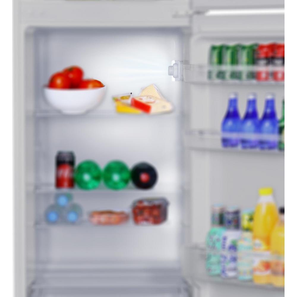 Inventor DPC1430W Ψυγείο Δίπορτο 206lt Υ142.6xΠ54.5xΒ55.5εκ. Λευκό
