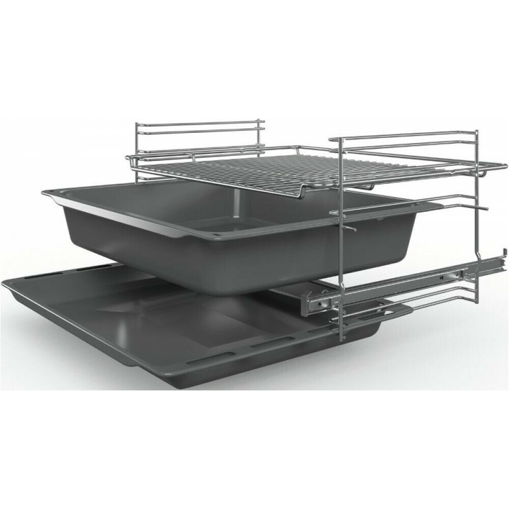 Bosch HKR39B150 Κουζίνα 66lt με Κεραμικές Εστίες Π60εκ. Inox