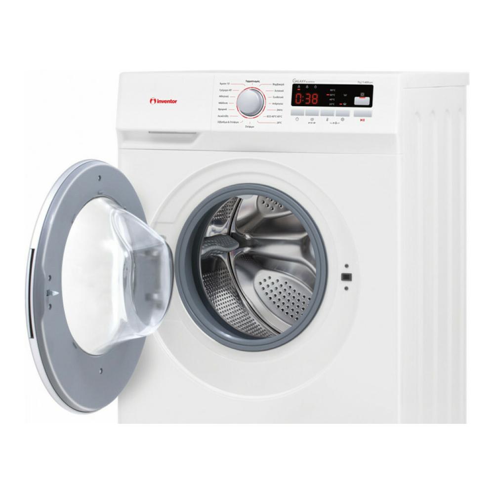 Inventor GLX07014 Πλυντήριο Ρούχων 7kg 1400 Στροφών