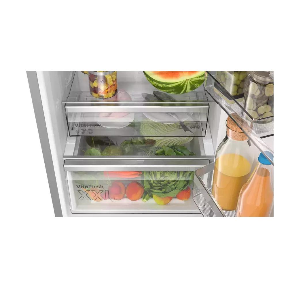 Bosch KGN39LBCF Ψυγειοκαταψύκτης 363lt Total NoFrost Υ203xΠ60xΒ66.5εκ. Μαύρος