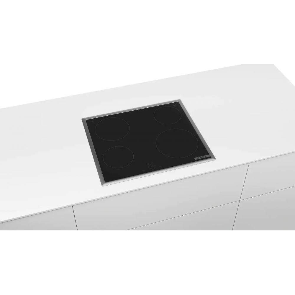 Bosch PKE645BA2E Κεραμική Εστία Αυτόνομη με Λειτουργία Κλειδώματος 58.3x51.3εκ.