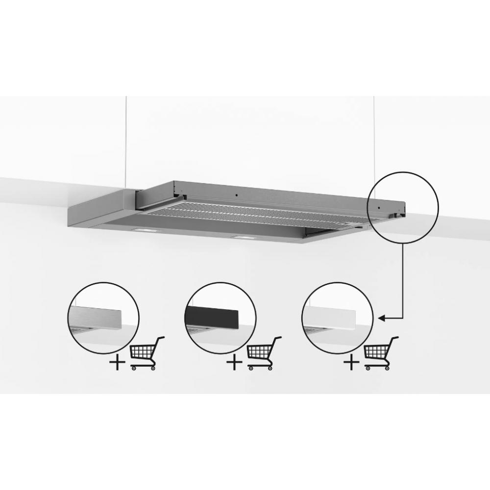 Bosch DFR067A52 Συρόμενος Απορροφητήρας 60cm Γκρι