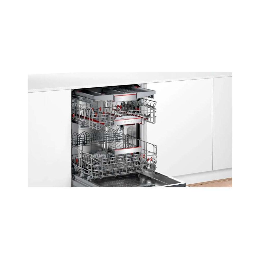 Bosch SMI8YCS03E Εντοιχιζόμενο Πλυντήριο Πιάτων με Wi-Fi για 14 Σερβίτσια Π59.8xY81.5εκ. Λευκό