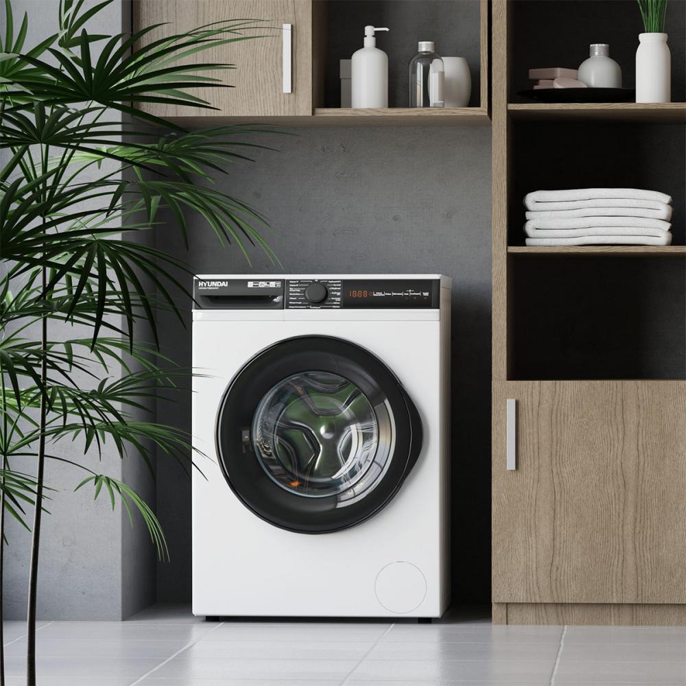 Hyundai HWM22-T1280W/STI Πλυντήριο Ρούχων 8kg 1200 Στροφών