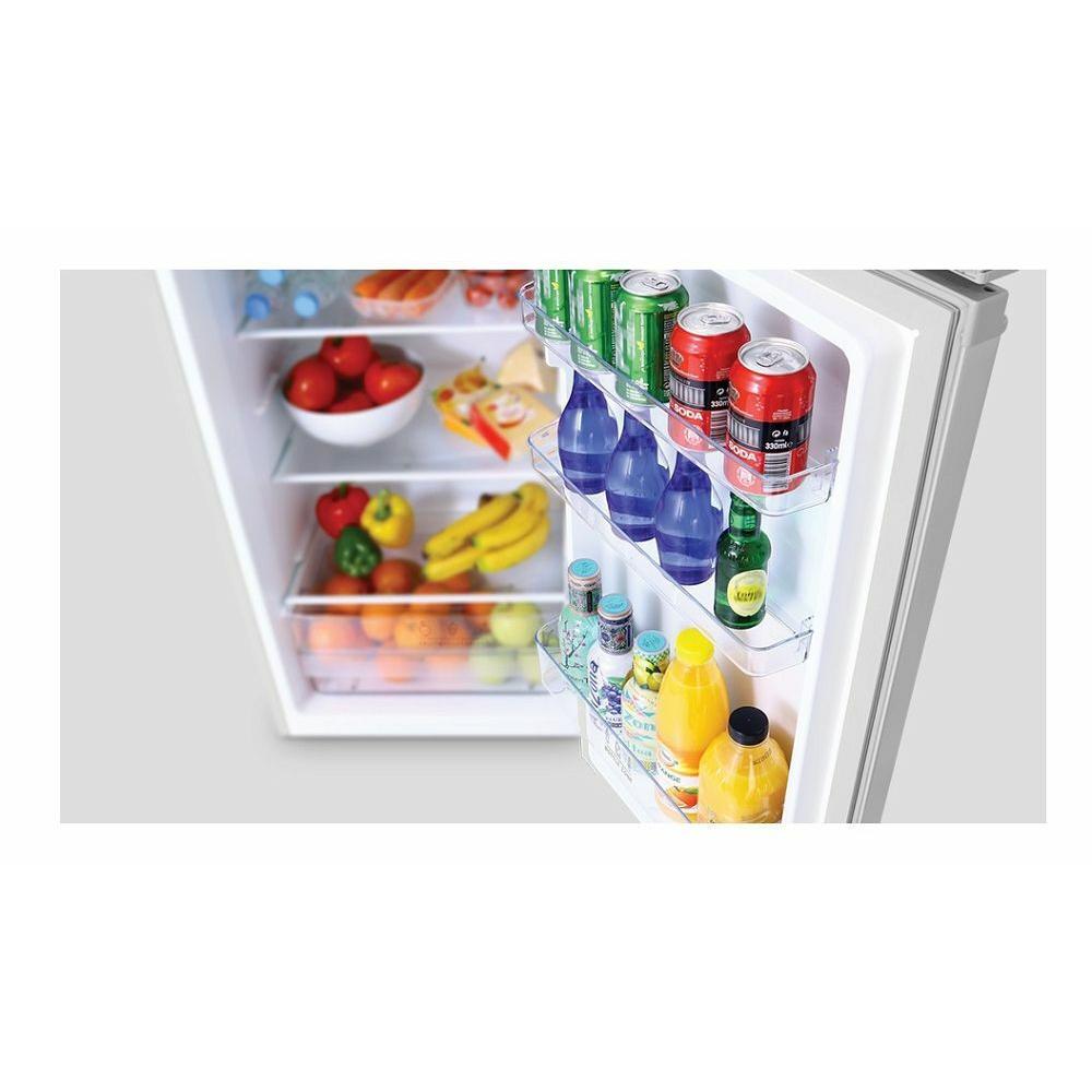 Inventor DP1446S Ψυγείο Δίπορτο 204lt Υ143xΠ55xΒ55εκ. Inox
