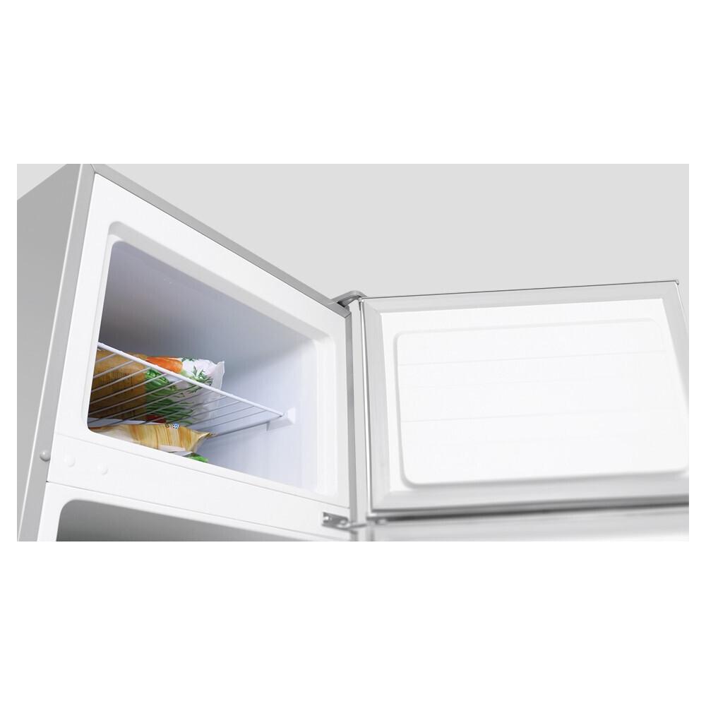 Inventor DP1446S Ψυγείο Δίπορτο 204lt Υ143xΠ55xΒ55εκ. Inox