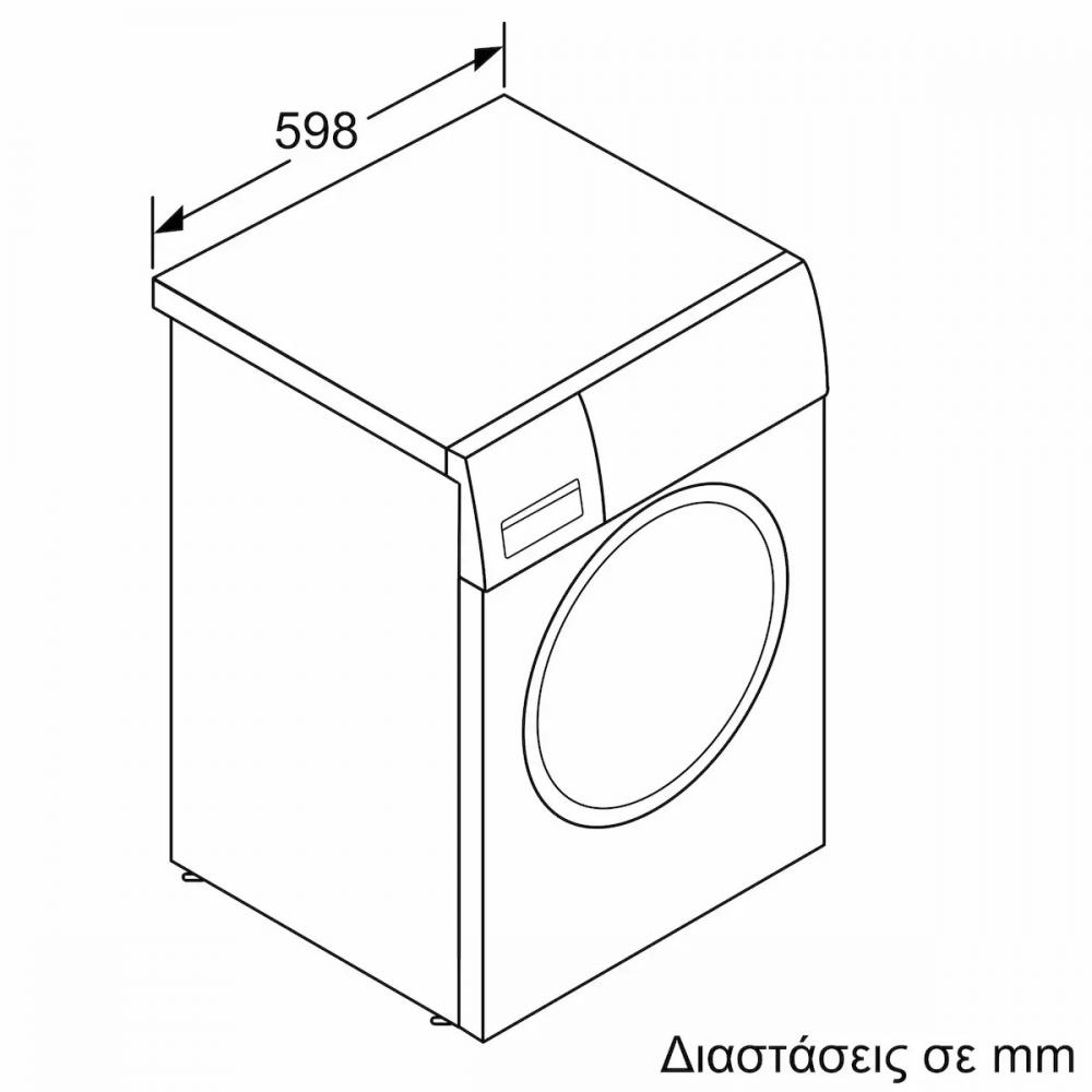 Pitsos WPG14G10GR Πλυντήριο Ρούχων 10kg 1400 Στροφών