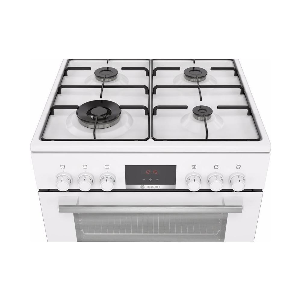 Bosch HXR39IH21 Κουζίνα 66lt με Εστίες Υγραερίου Π60εκ. Λευκή