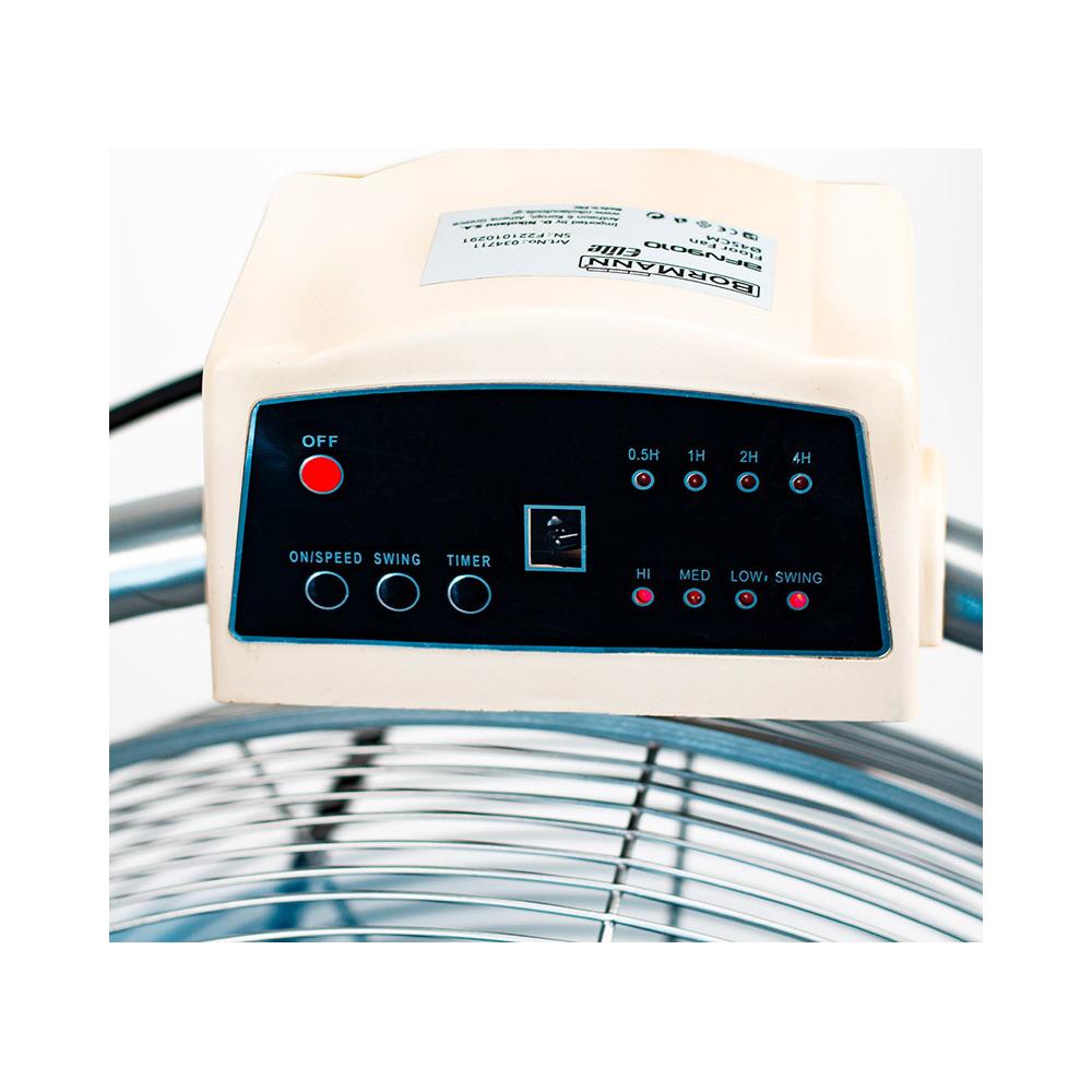 Bormann BFN9010 Ανεμιστήρας Δαπέδου 100W Διαμέτρου 45cm με Τηλεχειριστήριο
