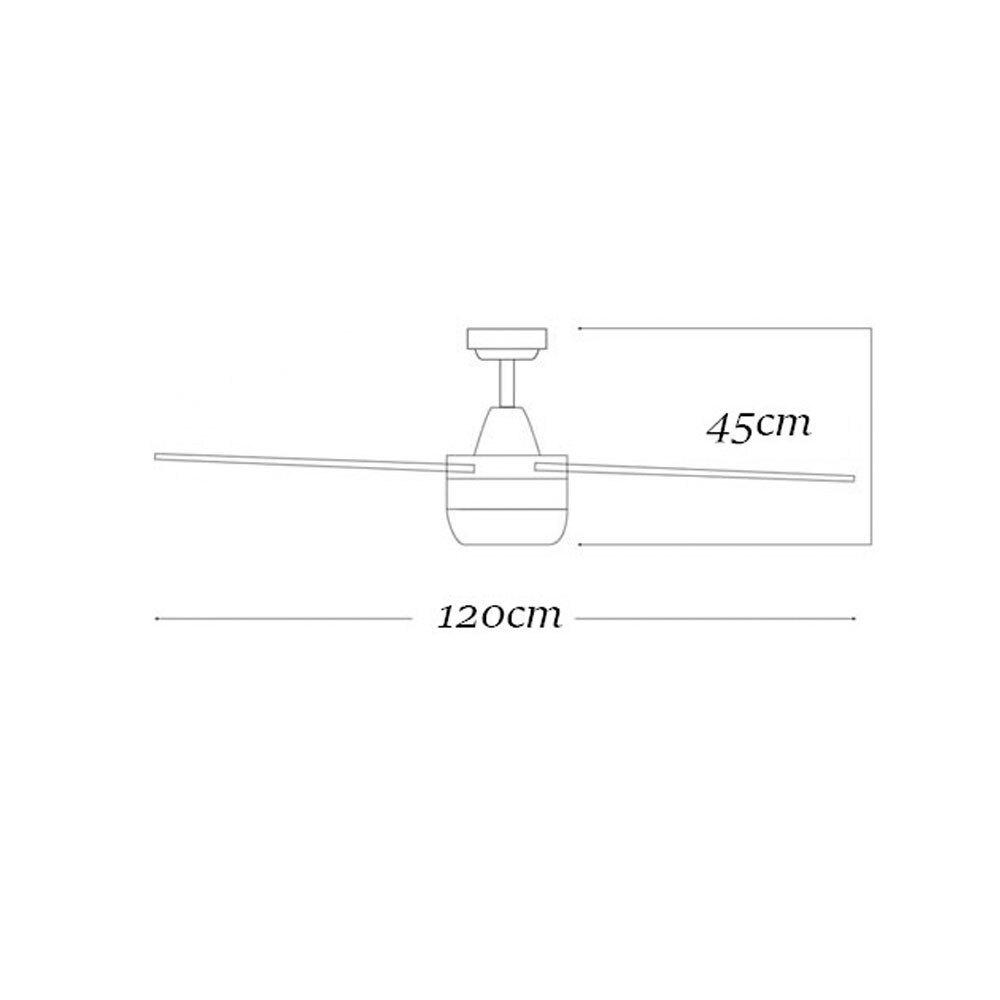 Eurolamp 147-29009 Ανεμιστήρας Οροφής 120cm με Φως και Τηλεχειριστήριο Ασημί