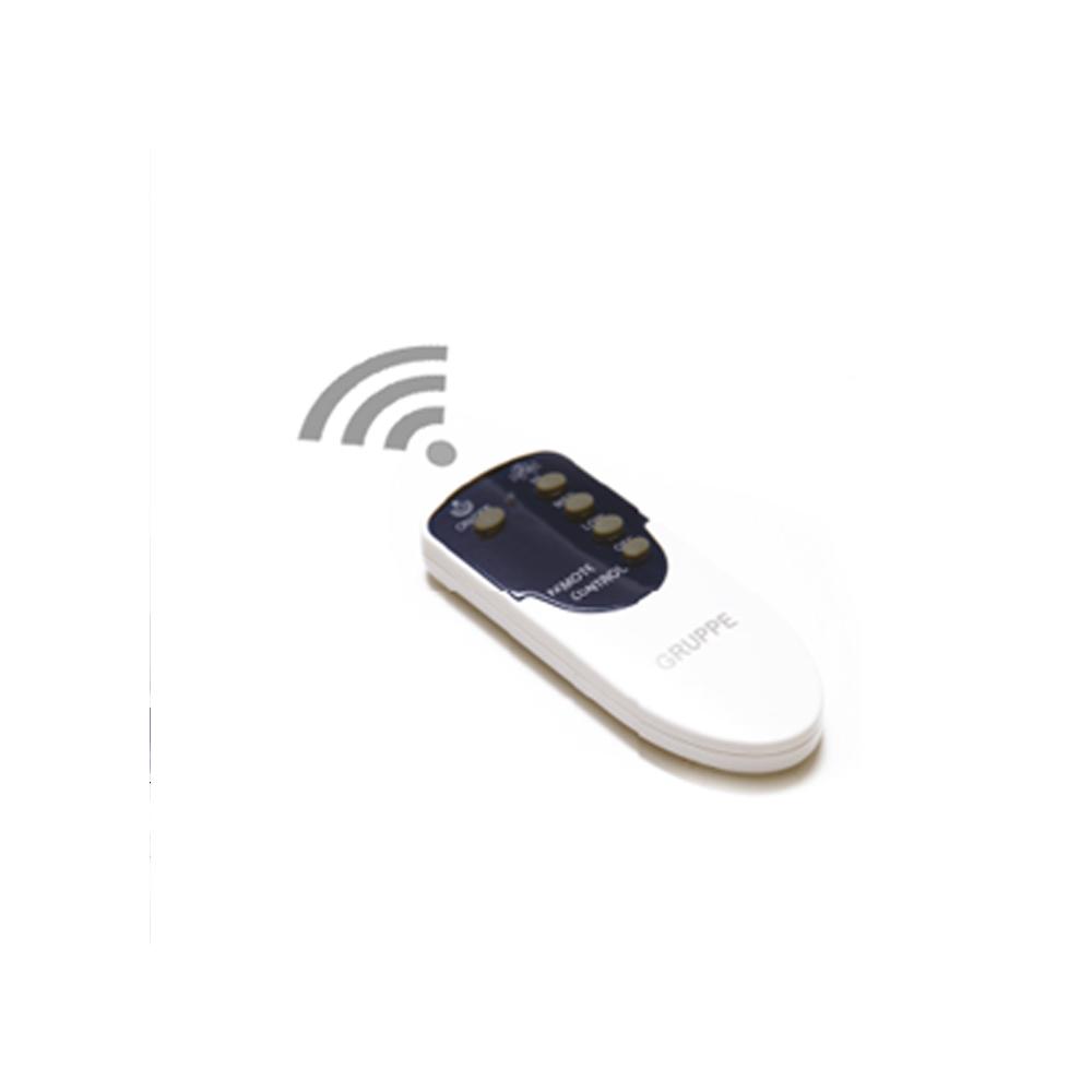 Gruppe R52001-XY-1L Ανεμιστήρας Οροφής 132cm με Φως και Τηλεχειριστήριο White/Oak