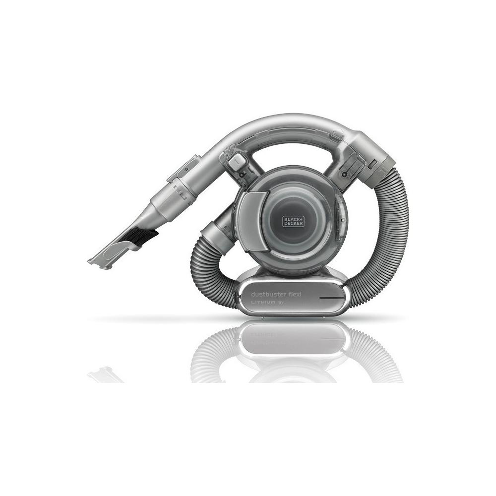 Black & Decker Dustbuster Flexi PD1820L Επαναφορτιζόμενο Σκουπάκι Χειρός 18V Ασημί