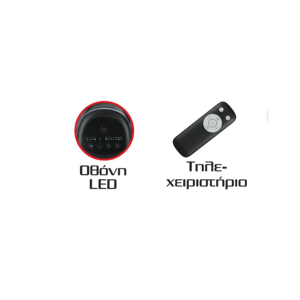 Morris MTF-16250 Ανεμιστήρας Πύργος 45W με Τηλεχειριστήριο