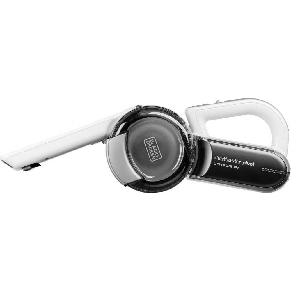Black & Decker Dustbuster Pivot PV1820L Επαναφορτιζόμενο Σκουπάκι Χειρός 18V Λευκό