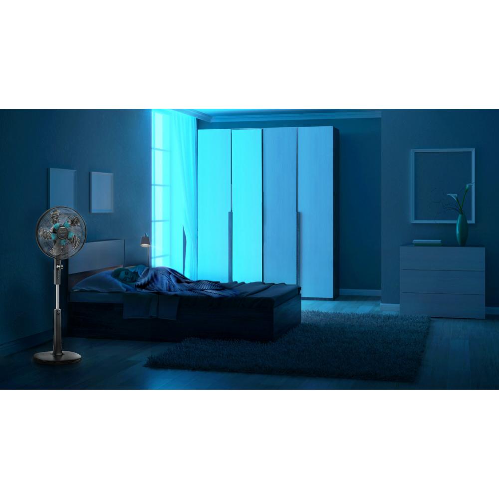 Rohnson R-8600 Ανεμιστήρας Ορθοστάτης 28W Διαμέτρου 40cm με Τηλεχειριστήριο