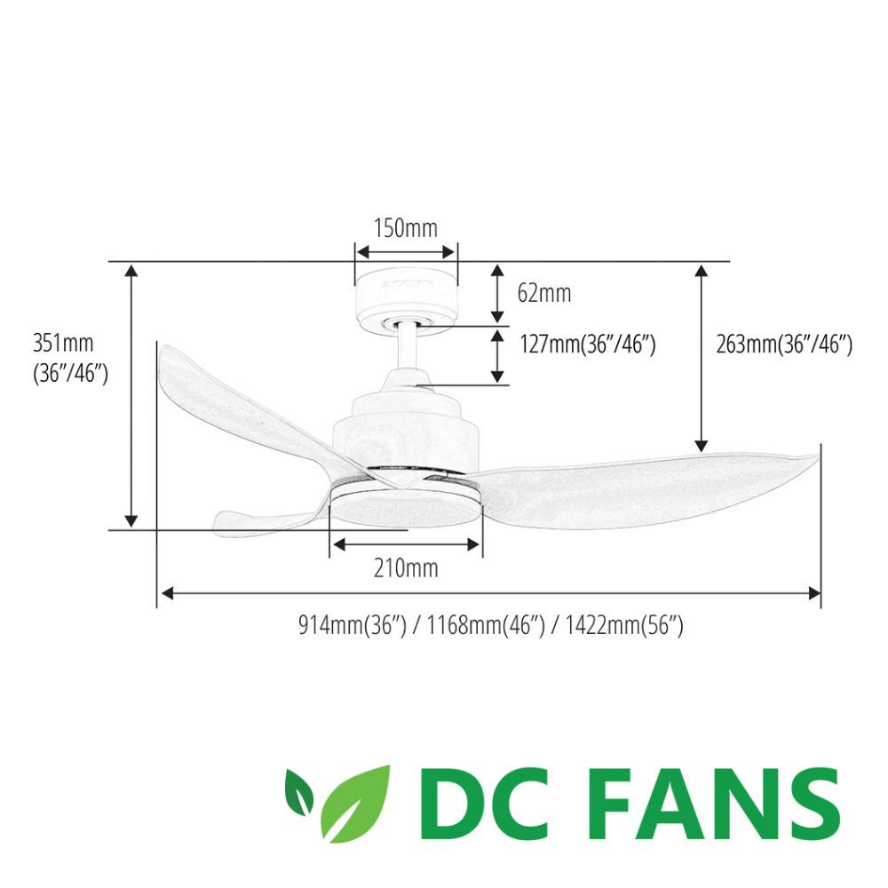 Telemax 46-YJ356 Ανεμιστήρας Οροφής 117cm με Φως και Τηλεχειριστήριο Δρυς