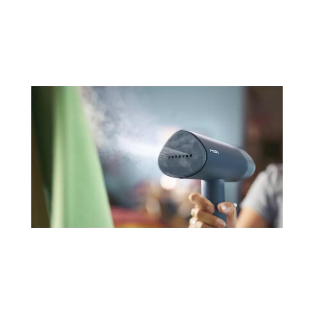 Philips STH3000/20 Ατμοκαθαριστής Ρούχων Χειρός 1000W με Δοχείο 100ml Μπλε