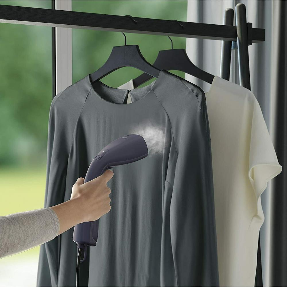 AEG HS7-1-4MN Ατμοκαθαριστής Ρούχων Χειρός 1400W με Δοχείο 100ml Μπλε