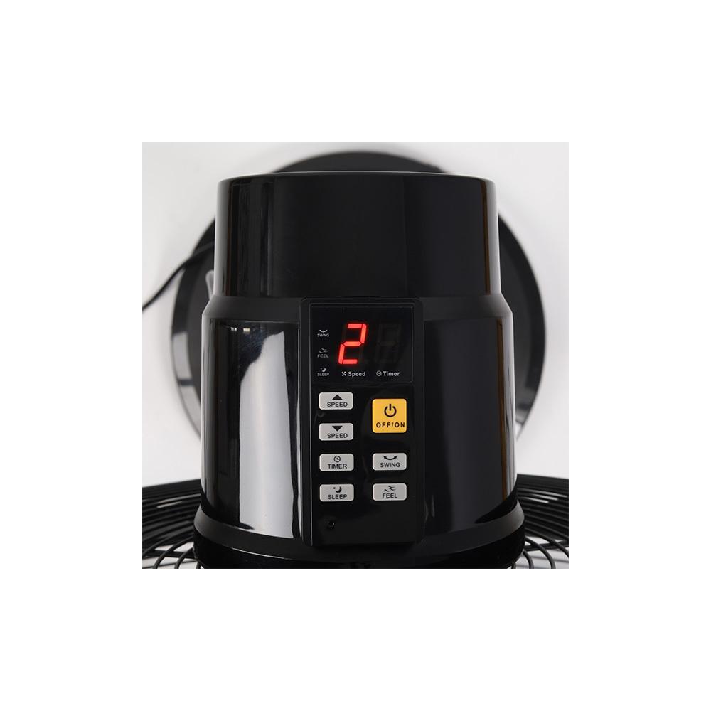 Telemax 30-4517 Ανεμιστήρας Ορθοστάτης 90W Διαμέτρου 45cm με Τηλεχειριστήριο