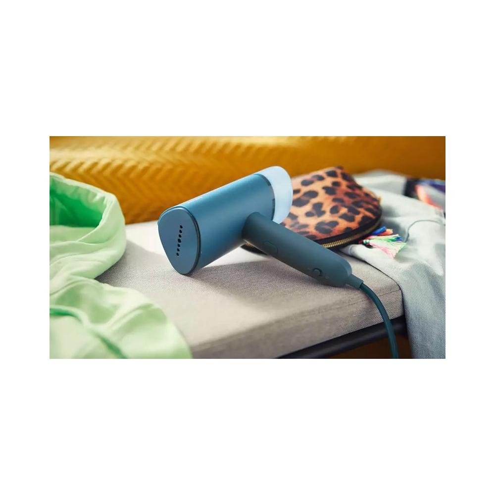 Philips STH3000/20 Ατμοκαθαριστής Ρούχων Χειρός 1000W με Δοχείο 100ml Μπλε