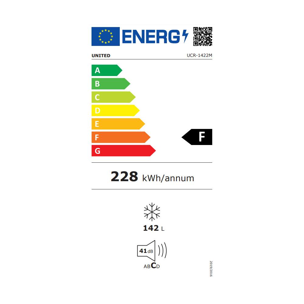 United UCR-1422M Καταψύκτης Μπαούλο 142lt