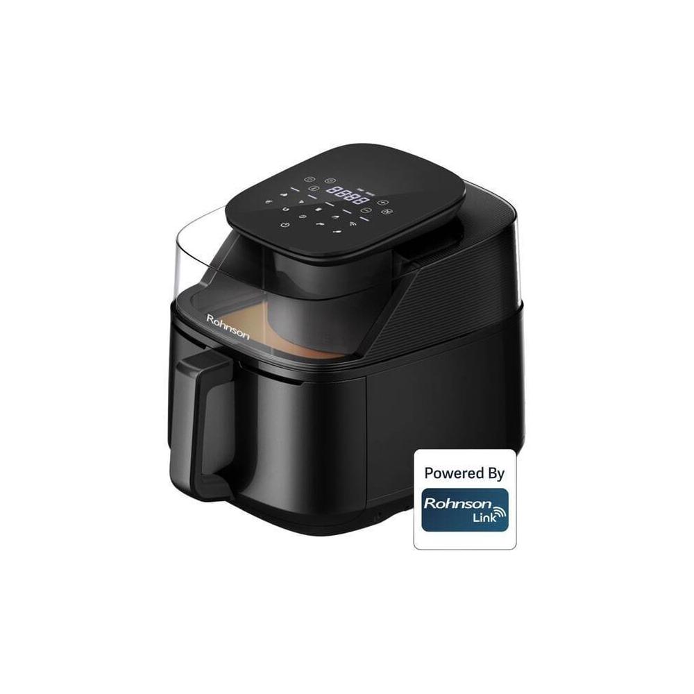 Rohnson R-2838 Φριτέζα Αέρος με Αποσπώμενο Κάδο 5.5lt Μαύρη
