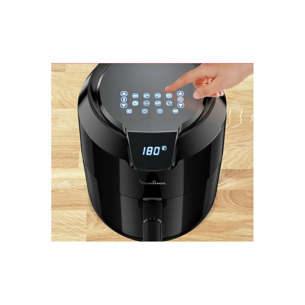 Moulinex EZ4018 Φριτέζα Αέρος με Αποσπώμενο Κάδο 4.2lt Μαύρη