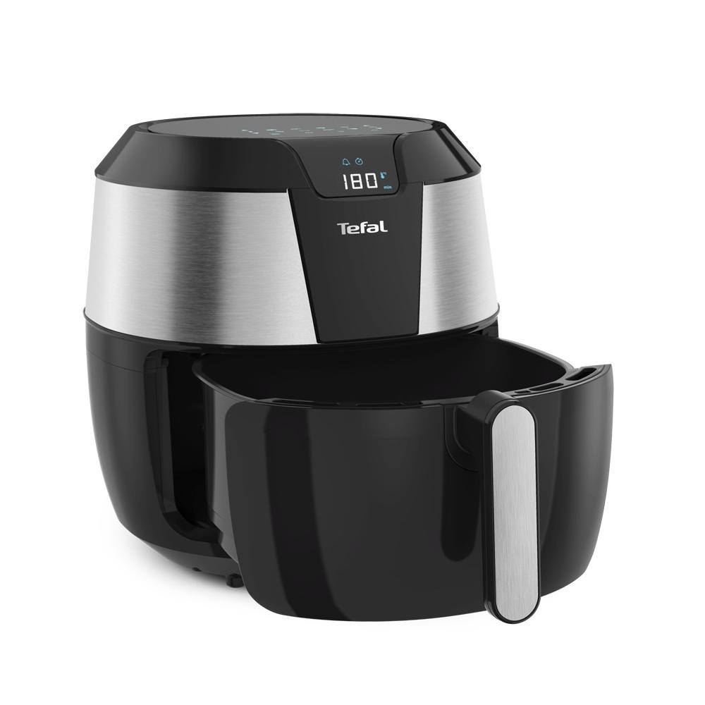 Tefal EY701 Easy Fry XXL Φριτέζα Αέρος με Αποσπώμενο Κάδο 5.6lt Μαύρη
