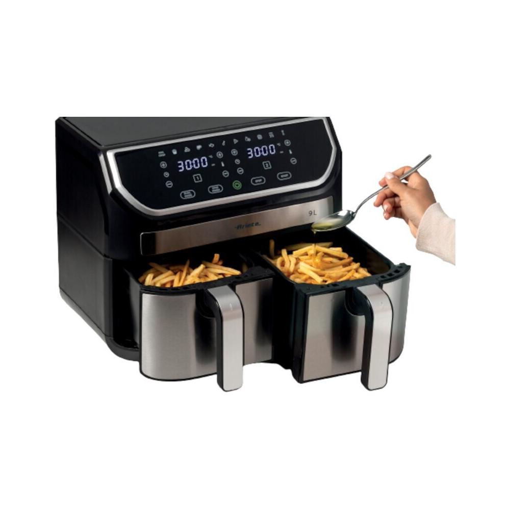 Ariete Φριτέζα Αέρος με Αποσπώμενο Κάδο 9lt Ασημί 00C462500AR0