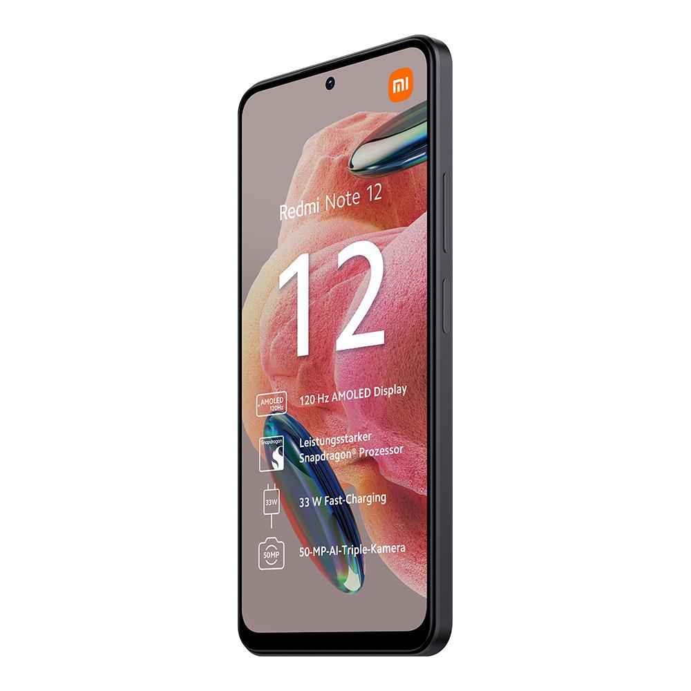 Xiaomi Redmi Note 12 4G Dual SIM (4GB/128GB) Onyx Gray