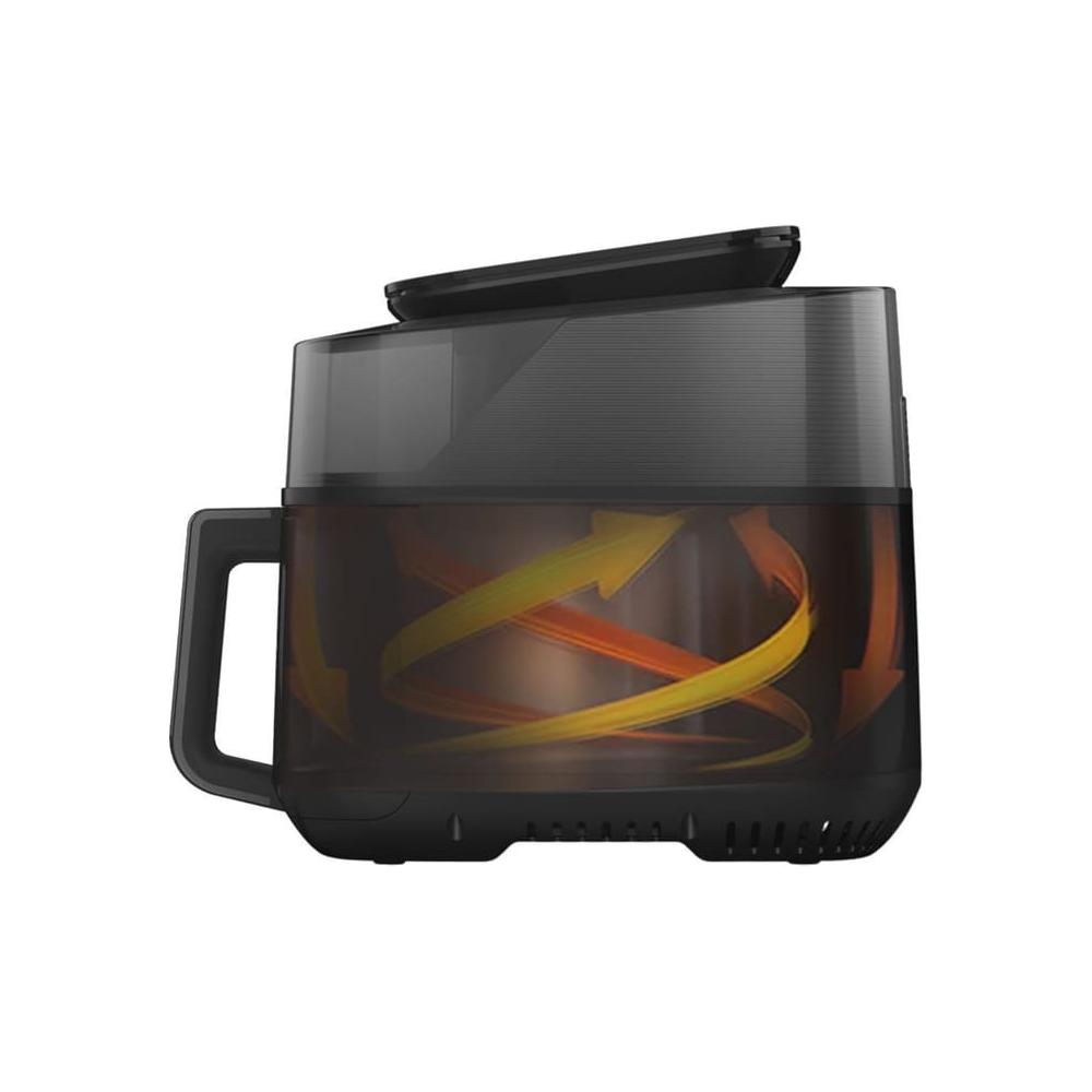 Rohnson R-2838 Φριτέζα Αέρος με Αποσπώμενο Κάδο 5.5lt Μαύρη