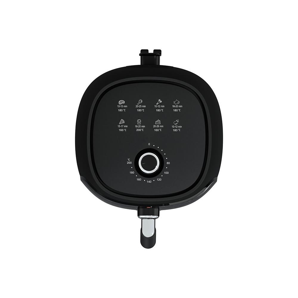 Life Semper Fry Φριτέζα Αέρος με Αποσπώμενο Κάδο 3.2lt Μαύρη