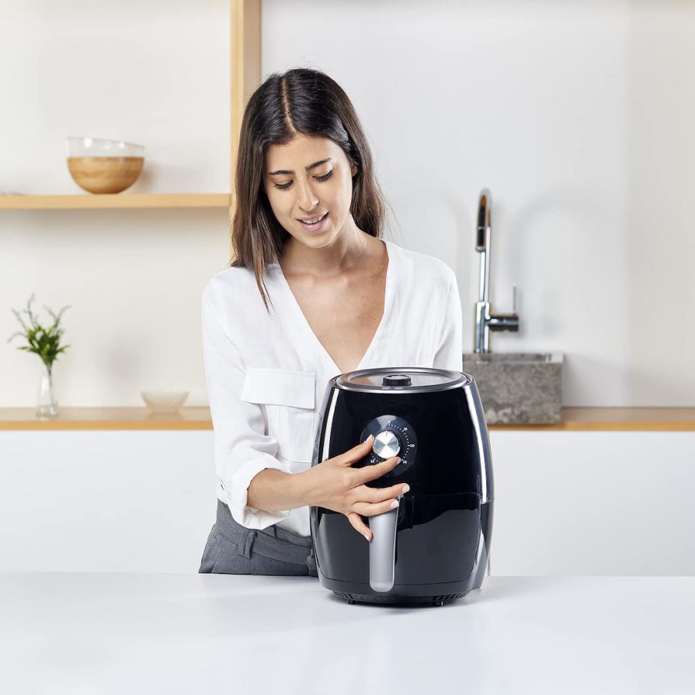 Black & Decker BXAF2500E Φριτέζα Αέρος με Αποσπώμενο Κάδο 2.5lt Μαύρη