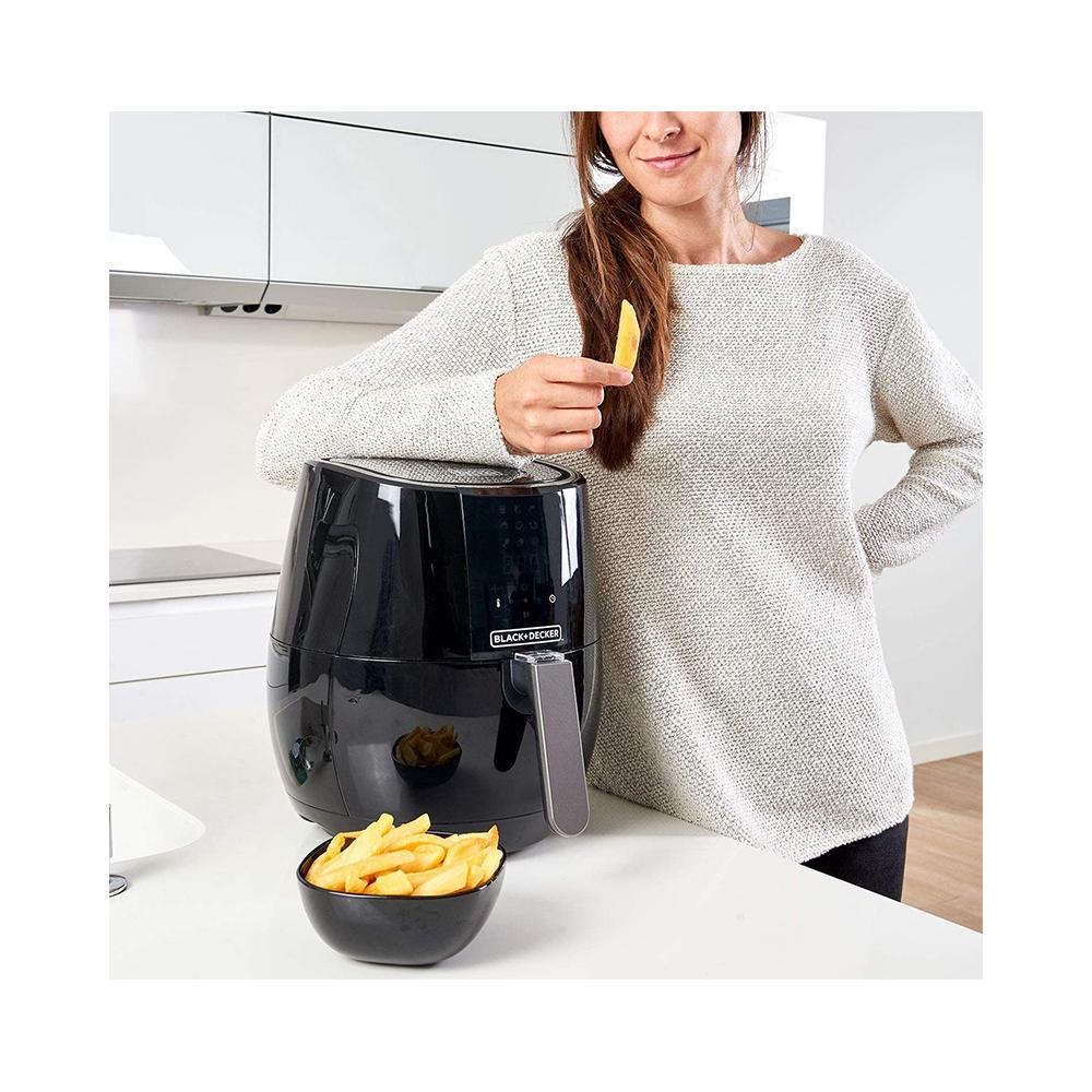 Black & Decker BXAF3500E Φριτέζα Αέρος με Αποσπώμενο Κάδο 3.5lt Μαύρη