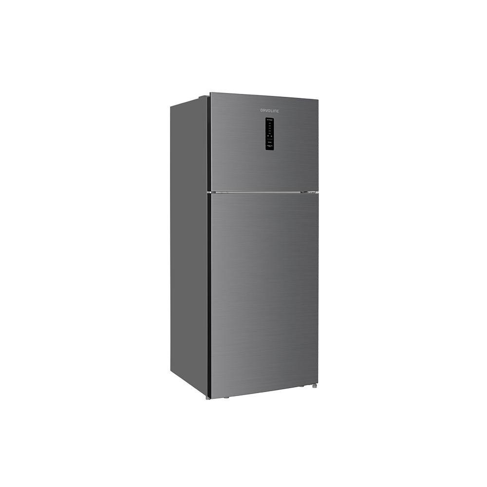 Davoline Ψυγείο Δίπορτο 415lt NoFrost Υ178xΠ70xΒ68εκ. Inox
