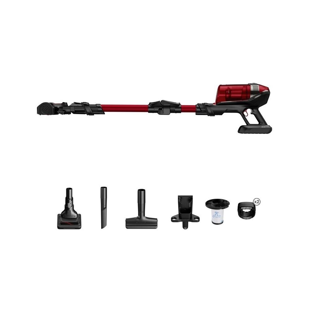 Rowenta Xforce Flex 12.60 Επαναφορτιζόμενη Σκούπα Stick 25.2V Κόκκινη