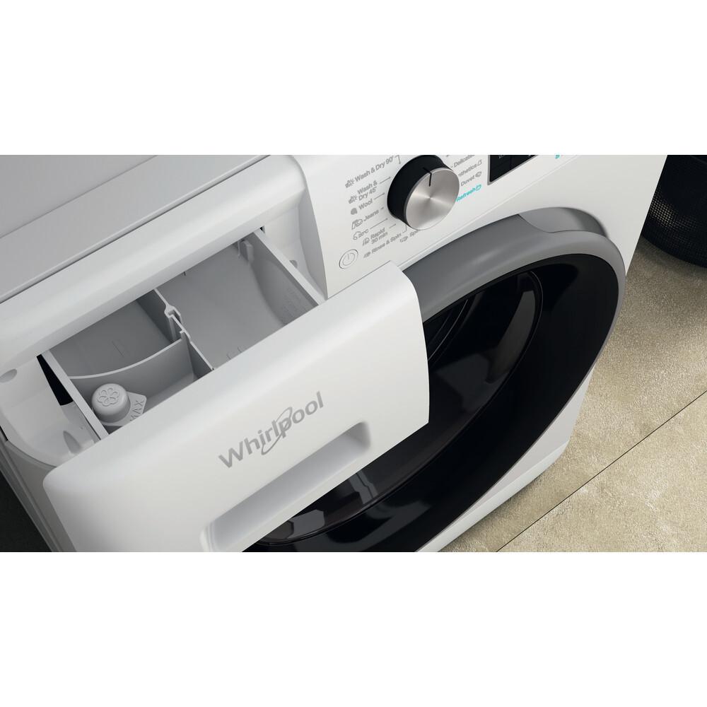 Whirlpool FFWDD 107426 BSV EE Πλυντήριο-Στεγνωτήριο Ρούχων 10kg/7kg Ατμού 1400 Στροφές
