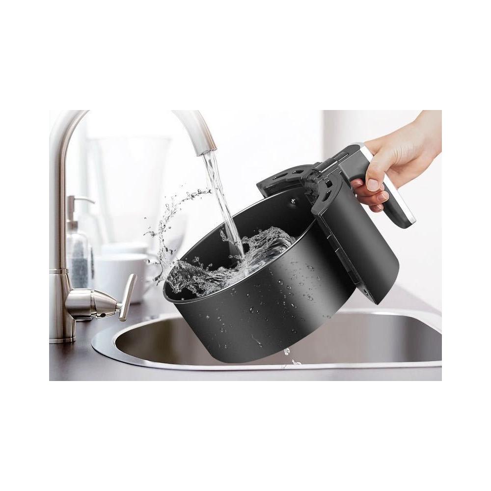 Telco YC-JD02A Φριτέζα Αέρος με Αποσπώμενο Κάδο 5.5lt Μαύρη