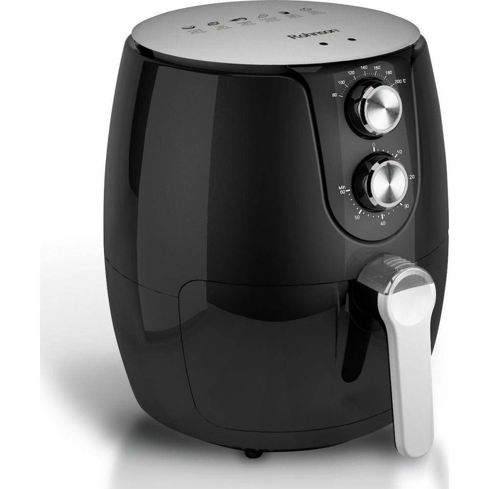 Rohnson R-2812 Φριτέζα Αέρος με Αποσπώμενο Κάδο 2.5lt Μαύρη