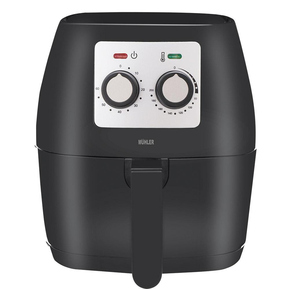 Muhler MFX-655X Φριτέζα Αέρος με Αποσπώμενο Κάδο 6lt Μαύρη
