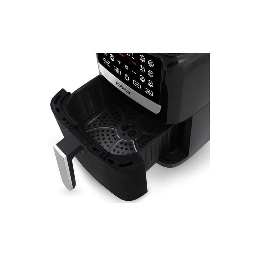 Rohnson R-2828 Φριτέζα Αέρος με Αποσπώμενο Κάδο Μαύρη