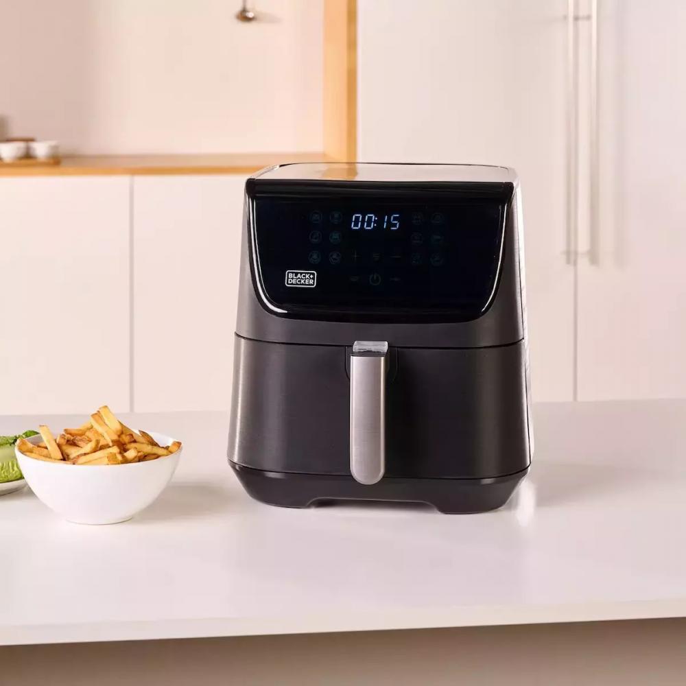 Black & Decker BXAF5500E Φριτέζα Αέρος με Αποσπώμενο Κάδο 5.5lt Μαύρη