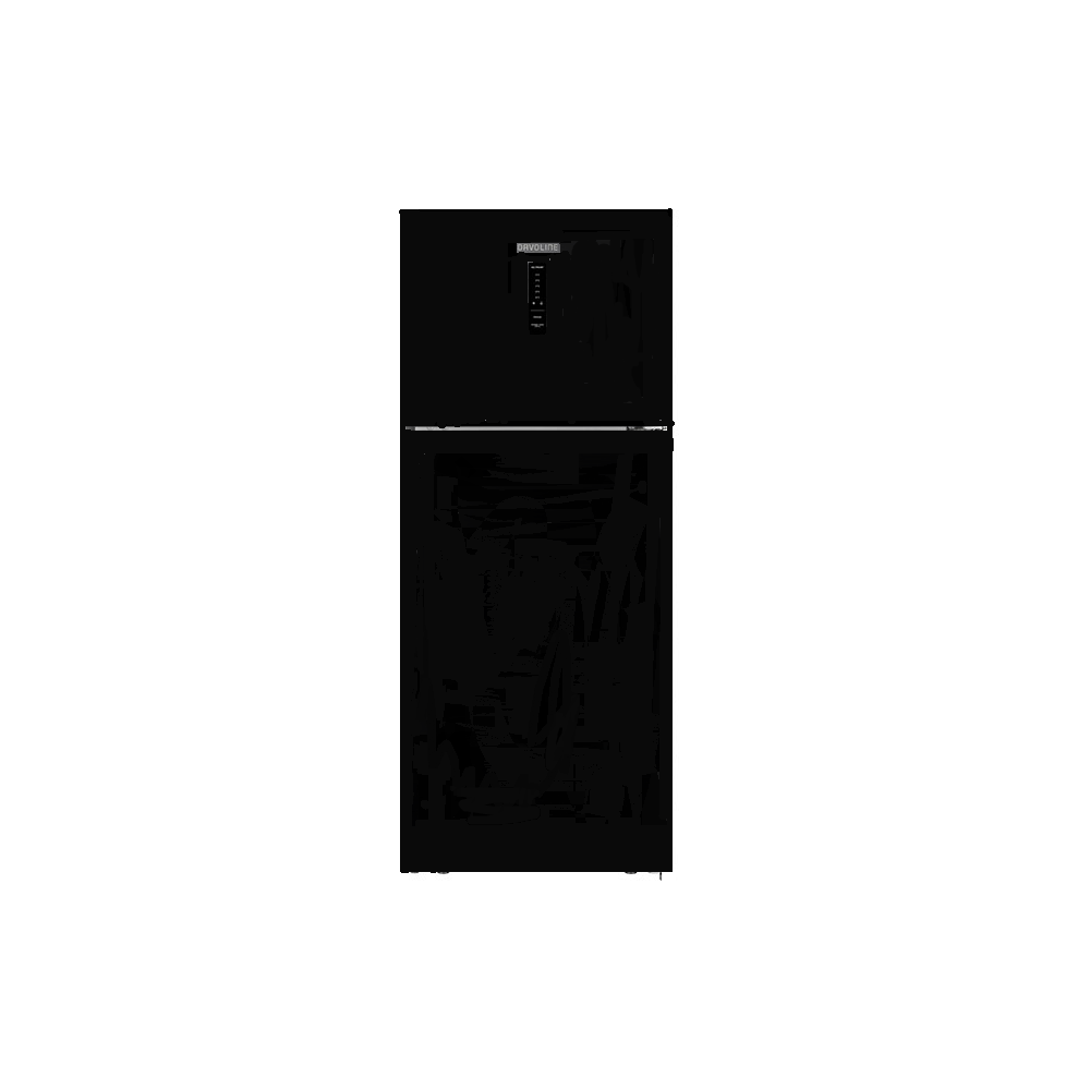 Davoline Ψυγείο Δίπορτο NoFrost Υ178xΠ70xΒ68εκ. Μαύρο