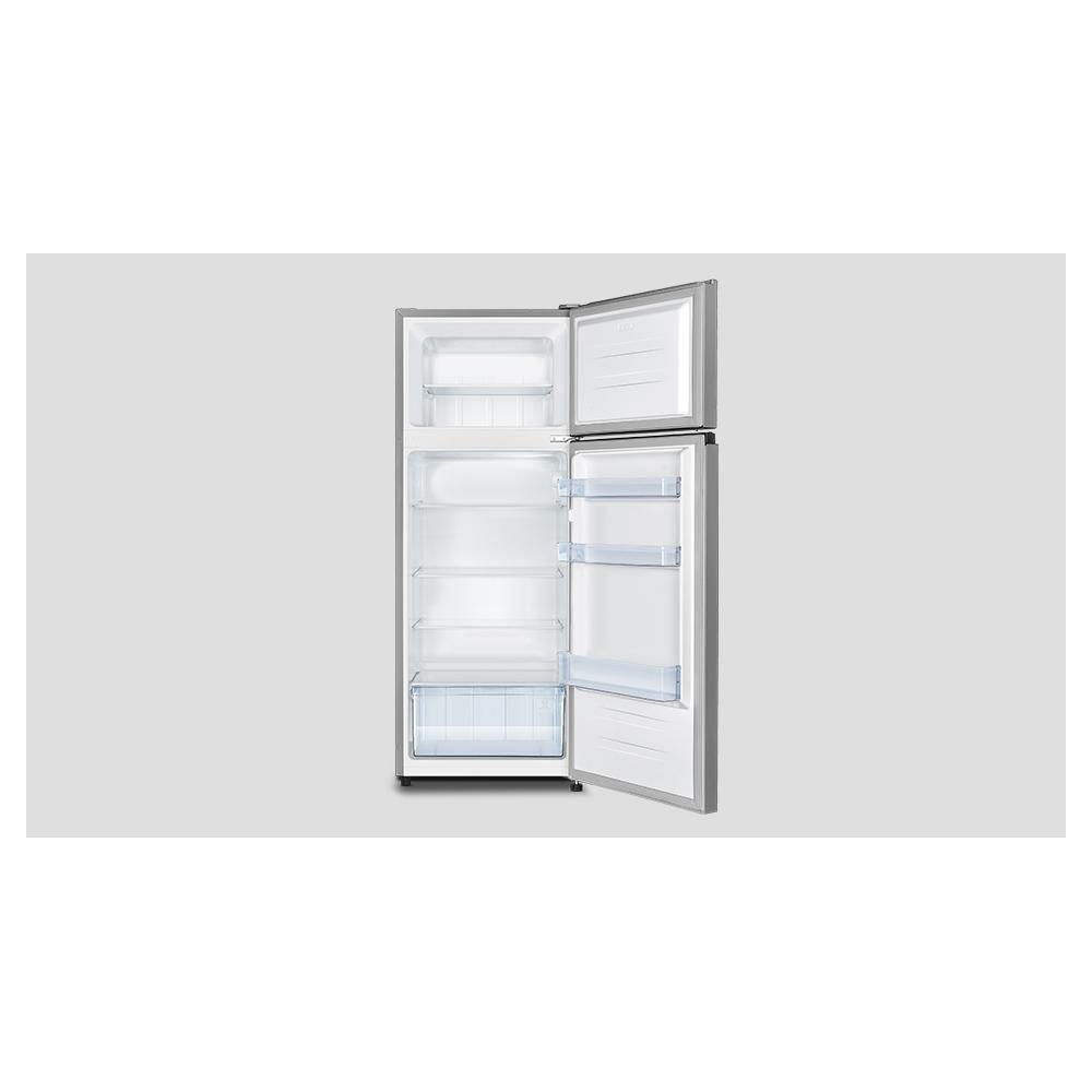 Inventor Ψυγείο Δίπορτο 206lt Υ143.4xΠ55xΒ54.2εκ. Inox