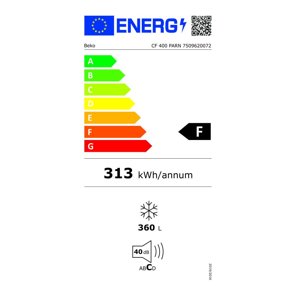 Beko CF 400 PARN Καταψύκτης Μπαούλο 374lt