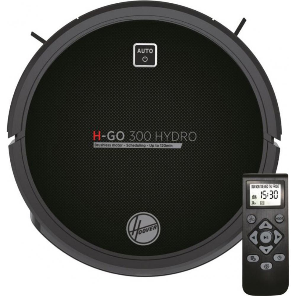 Hoover H-GO320H 011 Σκούπα Ρομπότ για Σκούπισμα & Σφουγγάρισμα Μαύρη